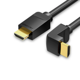 Cable HDMI   Angulo Recto 90� / 1.5M / Negro  AARBG  Vention