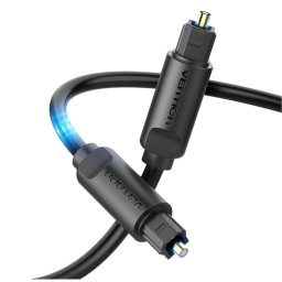 Cable de Audio Optico Toslink / 2M / Negro   BAEBH / Vention