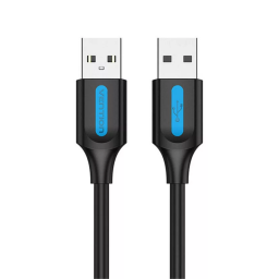 Cable USB 2.0-A   Macho/Macho / 1.5M / Negro  COJBG  Vention