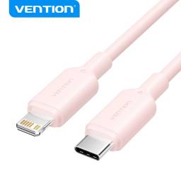 Cable USB-C a Lightning   3A / 2M / Rosado  LAKPH  Vention