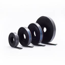 Velcro para Cables   1M / Negro  KAABA Vention