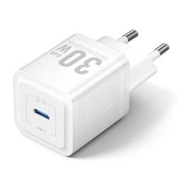 Cargador de Pared USB-C GaN   30W / Blanco  FEZW0-EU  Vention