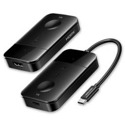 Transmisor y Receptor Inal�mbrico   USB-C a HDMI / 4K HD / 0.15M / Negro  ADOBB  Vention